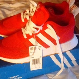 Red/White Adidas